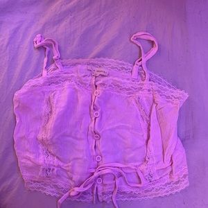 L.A hearts Laced Top
